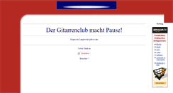 Desktop Screenshot of gitarrenclub.de